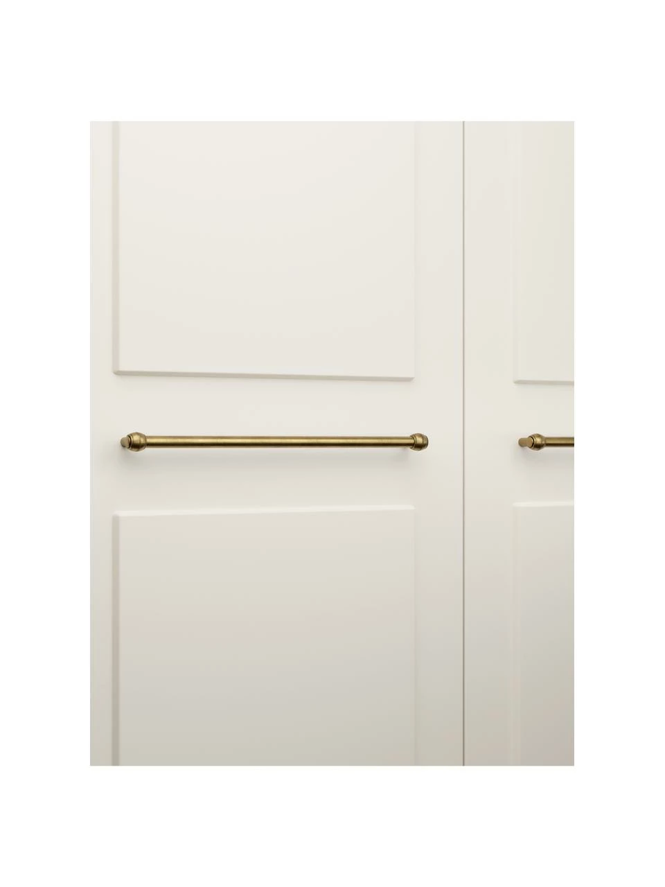 Westwing Collection Armoire modulaire beige Charlotte, larg. 100 cm, variantes multiples, Basic Interior, hauteur 200 cm – Image 6