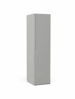 Westwing Collection Armoire modulaire grise Leon, largeur 50 cm, plusieurs variantes, Basic Interior, hauteur 200 cm