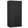 Westwing Collection Armoire modulaire noire Leon, largeur 100 cm, plusieurs variantes, Basic Interior, hauteur 200 cm