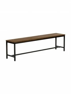 Westwing Collection Banc en bois de manguier massif Raw, larg. 172 x haut. 47 cm