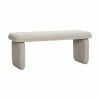 H&uuml;bsch Banquette rembourr&eacute;e beige Mellow, larg. 100 x haut. 40 cmDisponibilité limitée