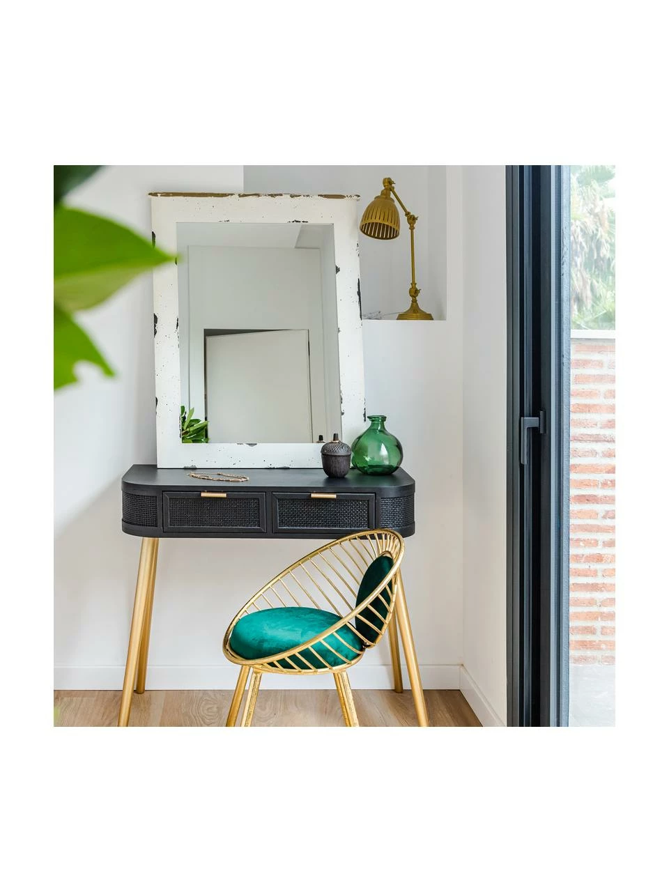 Console arrondie Cayetana, larg. 88 x haut. 78 cmDisponibilité limitée – Image 2