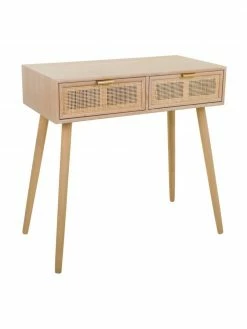 Console rustique Cayetana, larg. 80 x haut. 79 cm