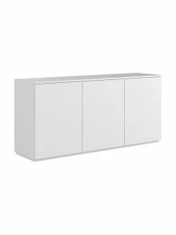 Enfilade blanche avec portes Join, larg. 180 x haut. 84 cm