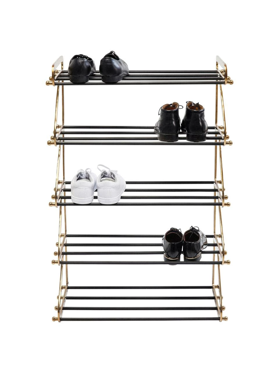 Kare Design Étagère à chaussures 5 niveaux Walk, larg. 66 x haut. 100 cm – Image 5