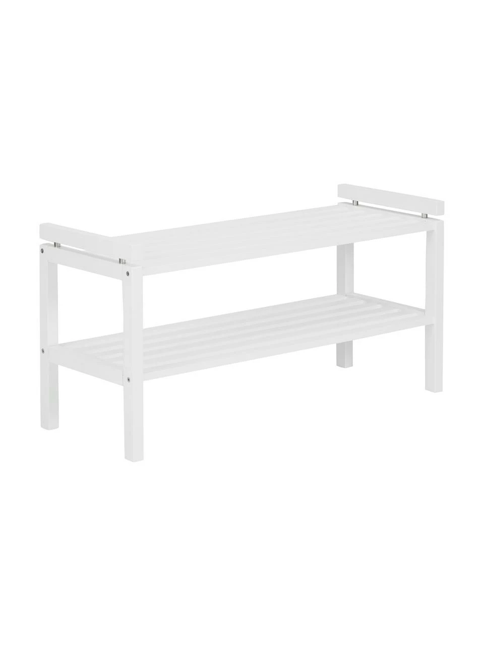 Rowico Étagère à chaussures en bois à 2 niveaux Confetti, larg. 80 x haut. 40 cm