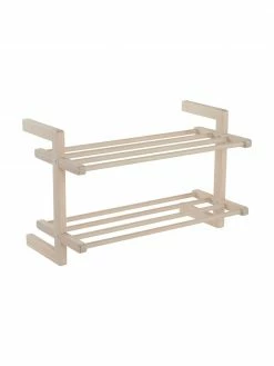 Meuble à chaussures 2 niveaux Eddison, larg. 70 x haut. 45 cm