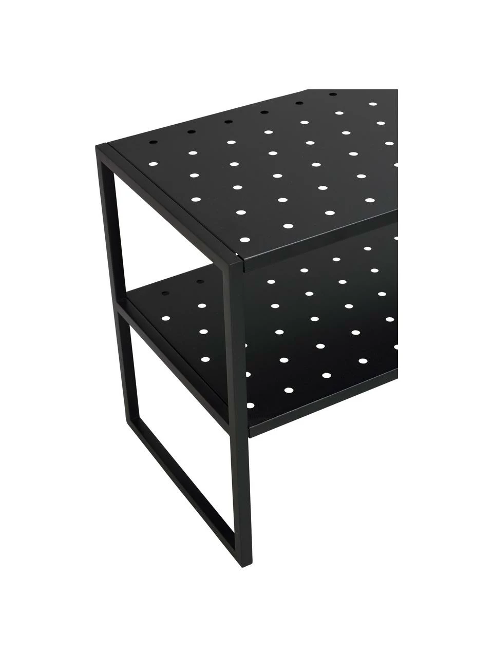 Rowico Meuble à chaussures métal noir Malone, larg. 80 x haut. 42 cmSeulement 1 produit disponible – Image 5