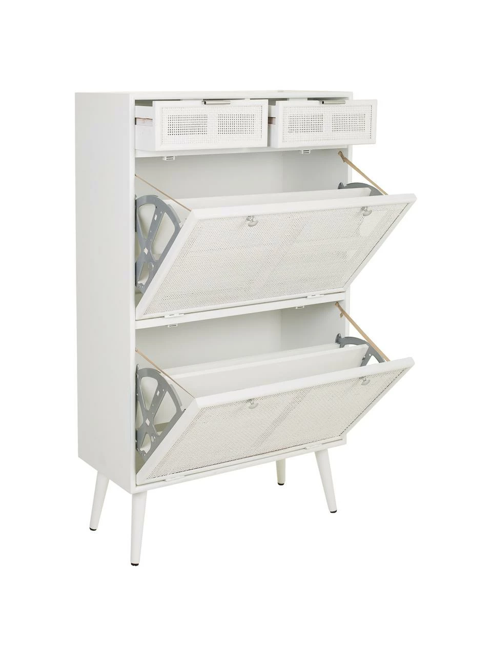 Meuble à chaussures rustique Cayetana, larg. 70 x haut. 120 cmSeulement 1 produit disponible – Image 5