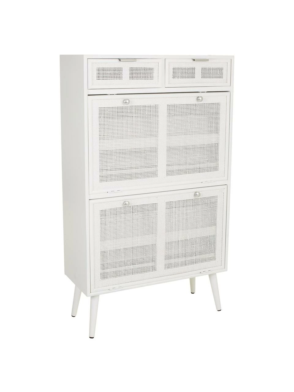 Meuble à chaussures rustique Cayetana, larg. 70 x haut. 120 cmSeulement 1 produit disponible