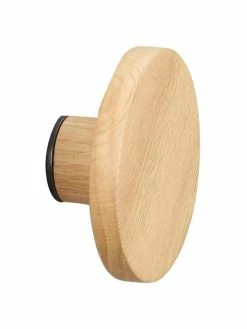 Rowico Patère bois de chêne Milford, Ø 8 x prof. 4 cm