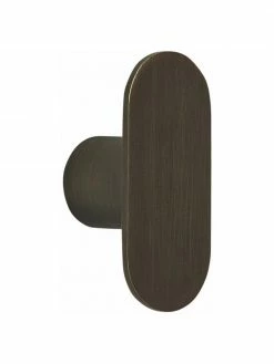 Hübsch Patère en métal Piccollo, larg. 4 x haut. 7 cm