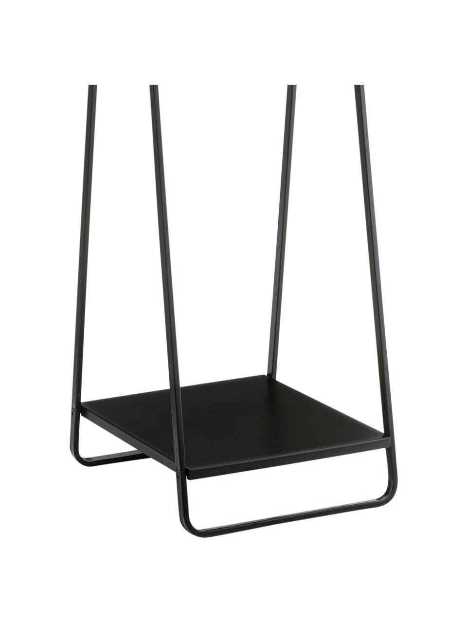 Yamazaki Porte-manteau en métal noir Tower, larg. 52 x haut. 140 cm – Image 4