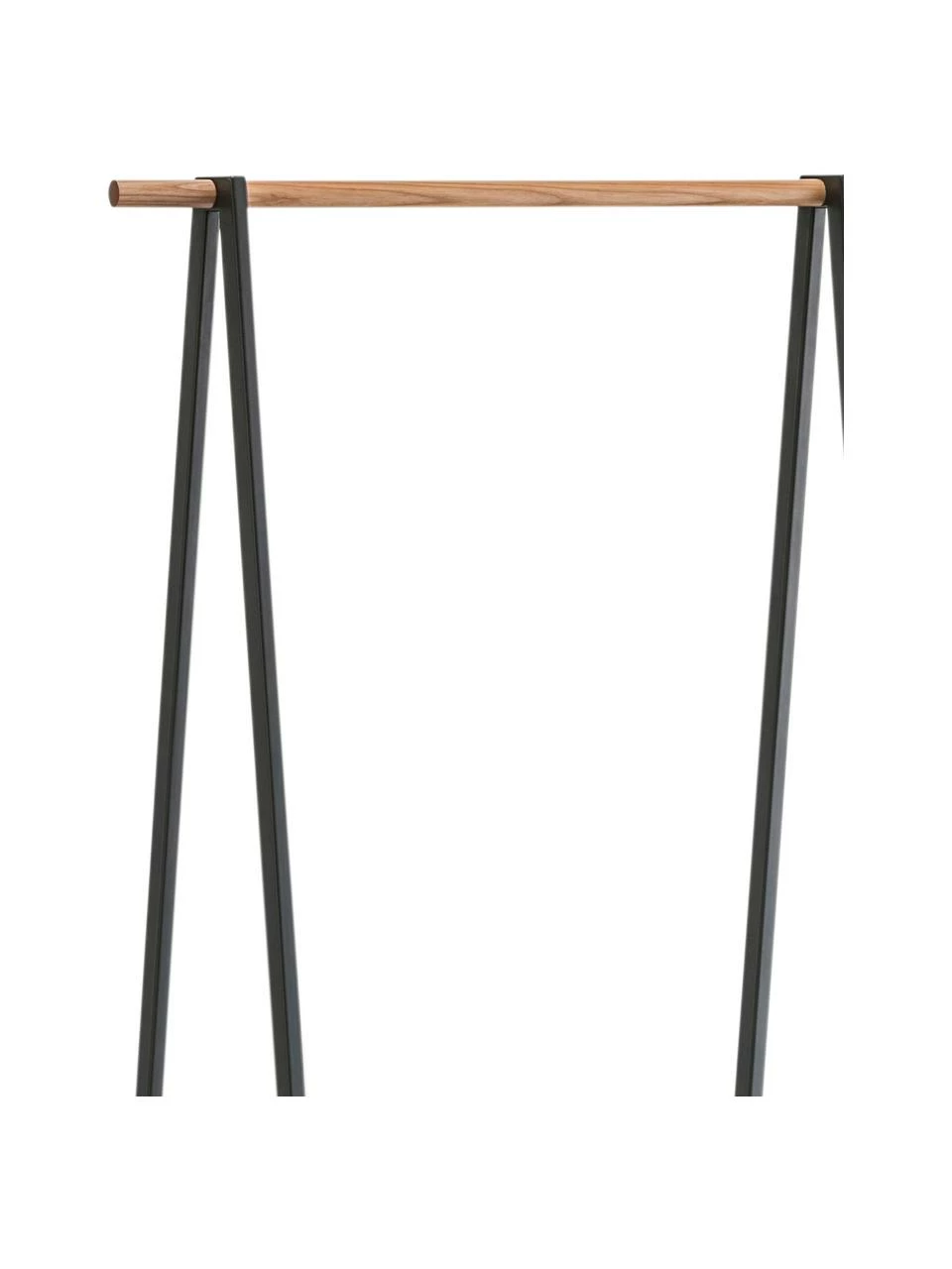 Yamazaki Porte-manteau en métal noir Tower, larg. 52 x haut. 140 cm – Image 5