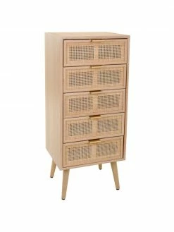 Rangement rustique Cayetana, larg. 42 x haut. 101 cm